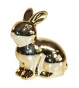Zlatý zajačik zajačik keramika Veľká noc H13