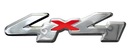 Nálepka na auto auto ALU 4X4 Emblem