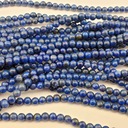 Gulička FUSIMA Lapis lazuli ~4 mm šnúrka