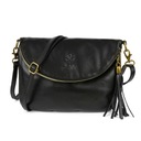 Dámska kabelka z prírodnej kože Messenger Bag Flap