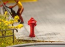 Spádové hydranty 10 ks H0 1:87