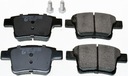 BRZDOVÉ DESTIČKY FORD MONDEO MK3 III ZADNÉ 04-07