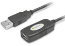Aktívny kábel/predlžovač Techly USB 2.0 A-A M/F
