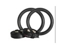 Gymnastické kruhy HMS TX05 Black