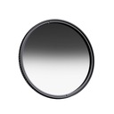 Sivý ND8 NDx8 polovičný filter pre objektív 49 mm 49 mm K&F CONCEPT / sklo