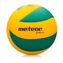 METEOR CHILI PU Žltá/zelená volejbalová lopta 4
