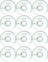 Zapisovateľné CD-R 700 MB 10 ks x12