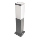 Záhradná lampa SŁUPEK 1xE27 45cm ANTRACIT