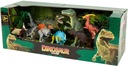 Sada 10 dinosaurov + 2 figúrky stromov DINOSAURS