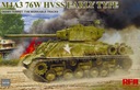 M4A3 76W HVSS (skorý typ) 1:35 žitné pole, model 5058