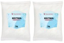 ERYTHRITOL 2 x 1 kg ERYTHRITOL NÍZKALORICKÝ CUKOR