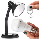 NASTAVITEĽNÁ NOČNÁ LAMPA + BEZDRÔTOVÁ ŽIAROVKA E27