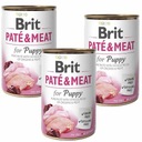 BRIT PUPPY KURA A MORKA PRE ŠTENIATKA 6x800g