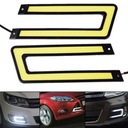 ar Auto biele LED svetlá COB pre denné svietenie