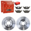 DISK TRW + DLOŽKY PREDNÉ AUDI A1 A3 SEDADLO LEON 1M1