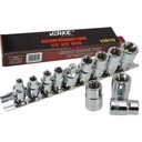 SADA ZÁSUVEK TORX 1/4''-3/8'' 9 EL VERKE PREMIUM