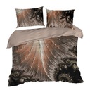 PREMIUM MAKOSATIN POSTELINY 220X200 EURO ZÁCLONA