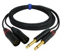 SOMMER PÁV 2xXLR 2xJACK 6,3mm NEUTRIK 0,5m