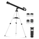 TELESKOPICKÝ Astronomický ďalekohľad Refraktor 60mm 900mm