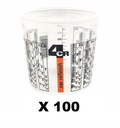 Pohár na farbu 4CR 2300ml - 100ks