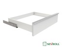 SEVROLLBOX SLIM 3D PRO zásuvka H90 L-400mm BIELA