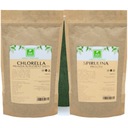 Chlorella Spirulina prášok 2x250 PROTEIN Chlorofyl