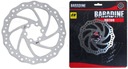 BARADINE DB-02 brzdový kotúč 140 mm STEEL 6 skrutiek