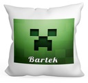 VANKÚŠ MINECRAFT DARČEK PRE DIEŤA + MENO