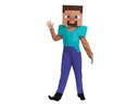 Prestrojenie kostýmu Steve Minecraft na 7/8 rokov