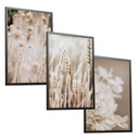 SET Plagáty bez rámov 3x(30x40) A3 BOHO Spálňa