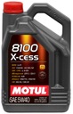 MOTUL OLEJ 5W40 4L 8100 X-CESS / A3/B4 / 502,00 50