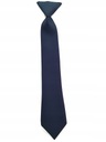 Detská kravata tmavomodrej farby s gumičkou