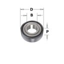 CMT Guličkové ložisko pre frézy D19 b6 P6 mm