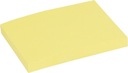 Žltý samolepiaci zápisník 75x100 mm