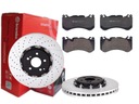 BREMBO PREDNÉ DISKY, DESTIČKY, MERCEDES AMG W204 360MM