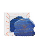 CRYSTALLOVE Lapis lazuli CONTOUR GUA SHA - tanier lapis lazuli gua sha