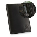 BETLEWSKI Pánska kožená peňaženka, RFID koža, veľká