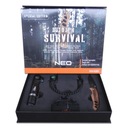 NEO SURVIVAL KIT darčekový LED BATERKA KNIFE BAND