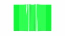 OBAL NA ZÁPISNÍK A5 PVC NEON ZELENÝ 10 kusov