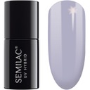 224 SEMILAC OFFICIAL GRY HYBRID POLISH 7ML