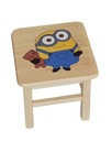 Detská stolička na stoličku - borovicové drevo