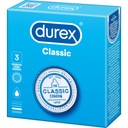 Durex klasické kondómy 3 ks