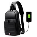 Mestský batoh Rowe R-5019 na jedno rameno USB org