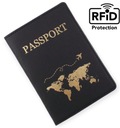 Kožené puzdro PASSPORT Dokumenty RFID karty KRYT Peňaženka