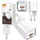 RÝCHLA NÁSTENNÁ NABÍJAČKA 2 USB PORTY LDNIO A2318C