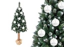 Vianočný stromček na kmeni EXTRA VIANOČNÉ STROMČEKY borovica DIAMANTOVÁ 220cm