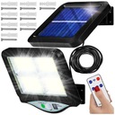 SOLÁRNE PULIČNÉ LAMPY S LED SENZOROM POHYBU DIAĽKOVÝM OVLÁDANÍM