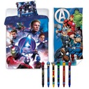UTERÁK + SÚPRAVA POSTELINY 140x200 + 6x PERO AVENGERS