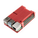 Červený pás chladiča. na chladenie Raspberry Pi4