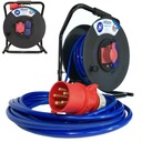 POLYURETÁNOVÝ PREdlžovací kábel H07BQ-F 25M 5x2,5 bubon